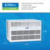 8,000 BTU 115-Volt Electronic Window AC