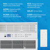 8,000 BTU 115-Volt Electronic Window AC