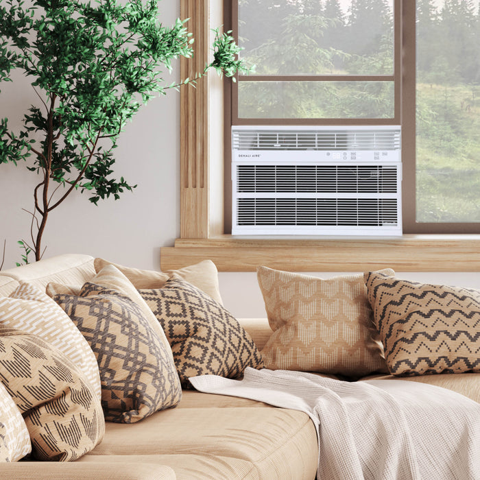 18,300 BTU 230-Volt Electronic Window AC w/Electric Heater