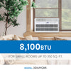 8,000 BTU 115-Volt Electronic Window AC