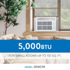 5,000 BTU 115-Volt Mechanical Window AC