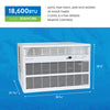 18,300 BTU 230-Volt Electronic Window AC