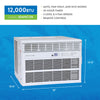 12,000 BTU 115-Volt Electronic Window AC