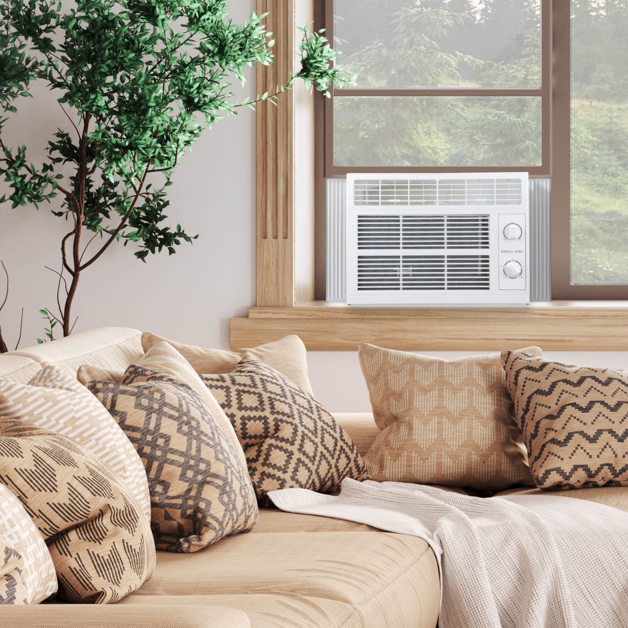 5,000 BTU 115-Volt Mechanical Window AC — Denali Aire