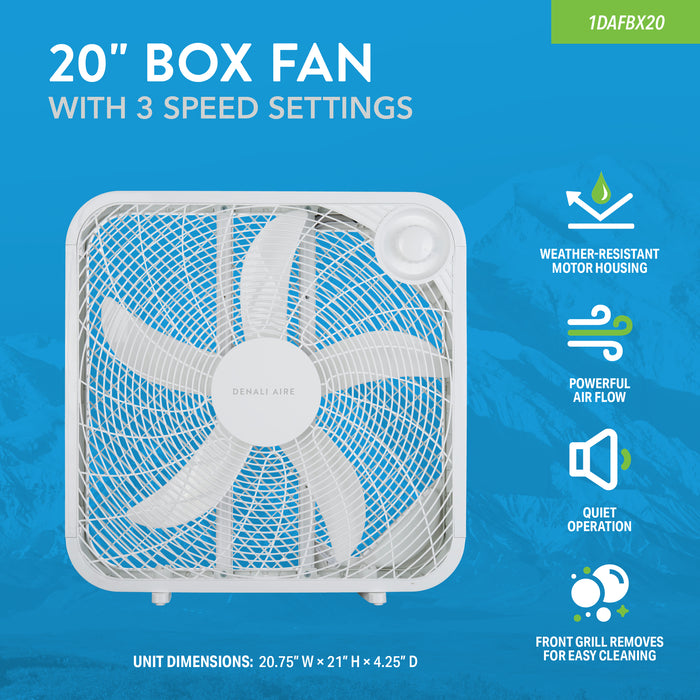 20" Box Fan